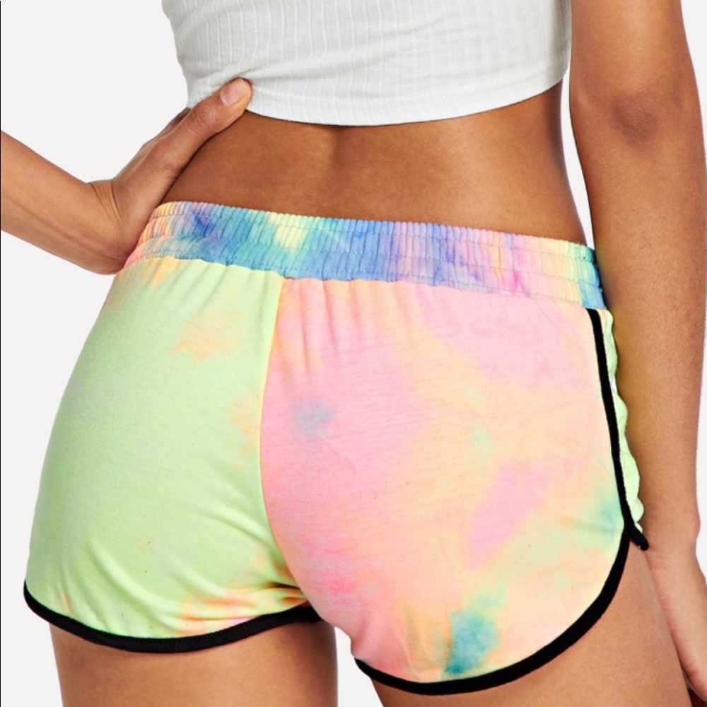 Colorful tie-dye Shorts